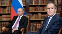 Vladimiras Putinas, Sergejus Lavrovas (nuotr. SCANPIX)