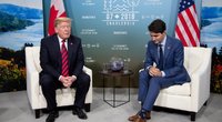 Donaldas Trumpas ir Justinas Trudeau (nuotr. SCANPIX)