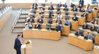 LR Seimo plenarinis posėdis dėl darbo kodekso. (nuotr. Fotodiena.lt)