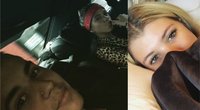 Justinas Bieberis ir Sofia Richie (nuotr. Instagram)