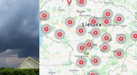 Lietuvoje pranešama apie elektros gedimus (tv3.lt koliažas)