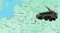 Nustatyta galima branduolinio ginklo dislokavimo vieta Baltarusijoje (nuotr. SCANPIX) tv3.lt fotomontažas