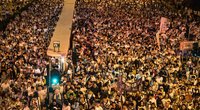 Honkonge į gatves išėjo milijonas protestuotojų (nuotr. SCANPIX)