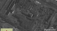 NATO paskelbė pluoštą iš palydovo darytų nuotraukų prie Ukrainos sienos (nuotr. SCANPIX)