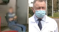 Gydytojas apie nukentėjusius per sprogimą Klaipėdoje: 2 būklė sunki – jie apdegė trachėjas bei plaučius (nuotr. stop kadras)