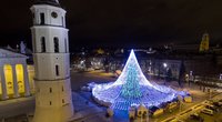 Kalėdų eglė Vilniuje (nuotr. Broniaus Jablonsko)