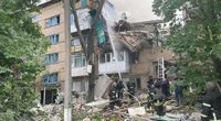  Rusija smogė Doneckui: sugriautas gyvenamasis namas, yra žuvusiųjų (nuotr. Telegram)