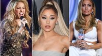 Shakira, Ariana Grande, Jennifer Lopez (tv3.lt fotomontažas)