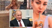 Aiškėja detalės apie lagamine rastą modelį: prieš mirtį Putiną viešai išvadino psichopatu (instagram.com ir SCANPIX nuotr. montažas)