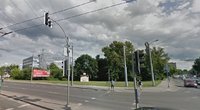 Šalia vienos judriausių Vilniaus sankryžų planuoja pastatyti dar 500 butų (nuotr. Google maps)