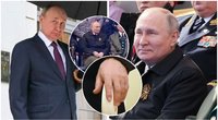 Putino sveikatos būklė vėl kelia abejonių: atkreipė dėmesį į jo rankas (nuotr. socialinių tinklų)