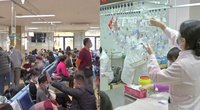 Kinijoje plinta nauja liga – ligoninės perpildytos vaikais (tv3.lt koliažas)
