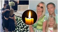 Per Jurijaus Šatunovo laidotuves dukros elgesys kėlė nerimą: šaukė „Tėti, kelkis“ (nuotr. socialinių tinklų)