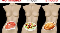 Pamatykite, kaip skirtingai virškinami maisto produktai jūsų skrandyje  