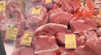 Mėsa Kalvarijų turguje  