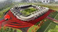 Nacionalinio stadiono projektas (nuotr. Organizatorių)