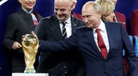 V. Putinas pasaulio čempionate Rusijoje (nuotr. SCANPIX)