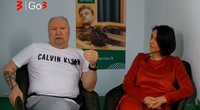 Aleksandras Ivanauskas-Fara ir Irena Starošaitė (nuotr. stop kadras)