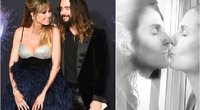 Heidi Klum ir Tom Kaulitz bučinys (tv3.lt fotomontažas)