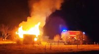 Kėdainių rajone pasipylė gaisrai: ir vėl degė sodo namelis (nuotr. rinkosaikste.lt)  