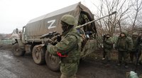 Rusų kariai prie Donetsko (nuotr. SCANPIX)
