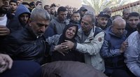 Artimieji gedi Gazoje nužudyto žurnalisto (nuotr. SCANPIX)