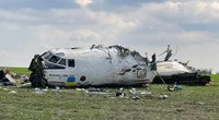Sudužęs ukrainiečių AN-26 (nuotr. Telegram)