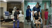 Minų sužaloti kūnai ir darbas be atokvėpio: gydytojas iš Ukrainos pasidalino, ką patiria karo sąlygomis (tv3.lt fotomontažas)