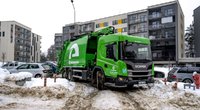 Dėl gausaus sniego Vilniuje neišveža šiukšlių: ragina kaupti maišuose (nuotr. pranešimo spaudai)  