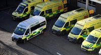 Kai kuriose Didžiosios Britanijos ligoninėse pradėjo trūkti personalo (nuotr. SCANPIX)