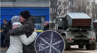 Ukrainos karas, rusams trukdo net orai (tv3.lt fotomontažas)