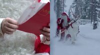 Kalėdų Senelis pluša artėjant šventėms: atskleidė, kiek gavo laiškų  (tv3.lt koliažas)