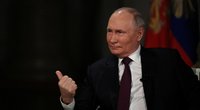 „Washington Post“: Putino interviu Carlsonui gali tapti įtaigiausia kada nors sukurta Rusijos propaganda (nuotr. SCANPIX)