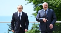 Lukašenka siūlo tikėti, kad Putinas neturi noro užgrobti Ukrainą (nuotr. SCANPIX)