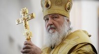 Rusijos stačiatikių vadas patriarchas Kirilas (nuotr. SCANPIX)