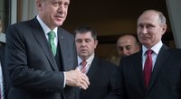 Turkijos ir Rusijos lyderiai (nuotr. SCANPIX)