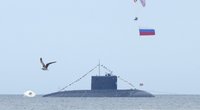 Supergalingas rusų atominis povandeninis laivas atplaukia į Baltijos jūrą (nuotr. SCANPIX)