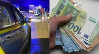 Per avariją Vokietijoje žuvo vilniečio žmona: po 10 metų vyras prisiteisė beveik 30 tūkst. eurų (tv3.lt koliažas)