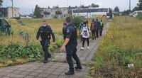Nelegalūs migrantai Varėnos rajone (nuotr. TV3)