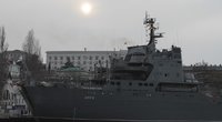 Į Siriją nebeplauks: Rusijos didįjį desantinį laivą sustabdė variklio gedimas (nuotr. SCANPIX)