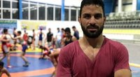 Imtynių čempionas Irane nubaustas nesuvokiama bauda (nuotr. Twitter)