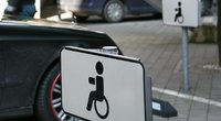 Stovėjimo vieta, skirta neįgaliesiems (Fotobankas)