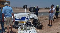 Egipte sudužus lengvajam lėktuvui žuvo du pilotai (nuotr. SCANPIX)
