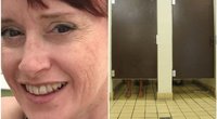 Moteris įstrigo viešajame tualete: tokio siaubo nelinkėtų niekam (nuotr. facebook.com)