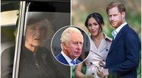 Karalienė konsortė Camilla nerimauja dėl karaliaus: dėl visko kaltas princas Haris su žmona (nuotr. tv3.lt fotomontažas)  