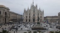 Ištuštėjusio Milano vaizdai (nuotr. asm. archyvo)