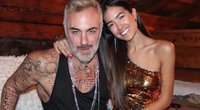 Gianluca Vacchi ir Sharon Fronseca (nuotr. Instagram)