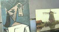 Dešimtmetį siūlo galo ieškoję graikai džiūgauja: surado pagrobtus paveikslus, tarp kurių – ir žymusis Picasso darbas (nuotr. stop kadras)