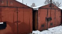 Garažai Kaune, kuriuose buvo laikoma pagrobta 9-erių mergaitė (nuotr. tv3.lt)