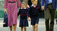 Princesė Šarlotė ir Princas George'as (nuotr. stop kadras)
